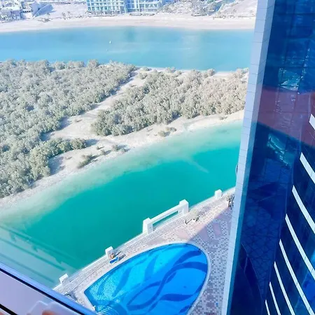 Cozy Upgraded Residential Flat With Sea, Mangrove, Pool View - 1203 Not Hotel Abu Dhabi Exterior photo